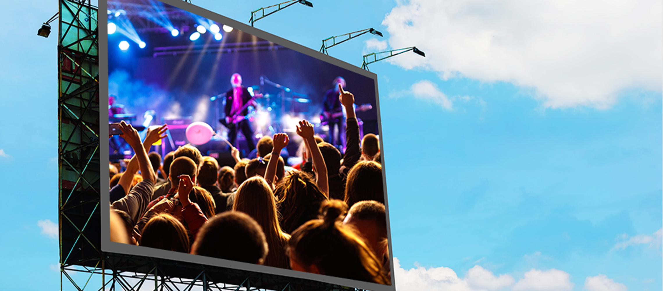 様々な環境でも耐久性が続く屋外用LEDビジョン