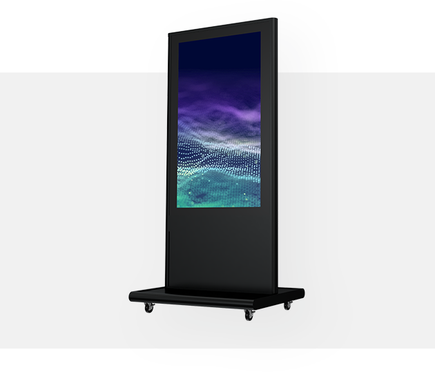 タッチパネル式デジタルサイネージ